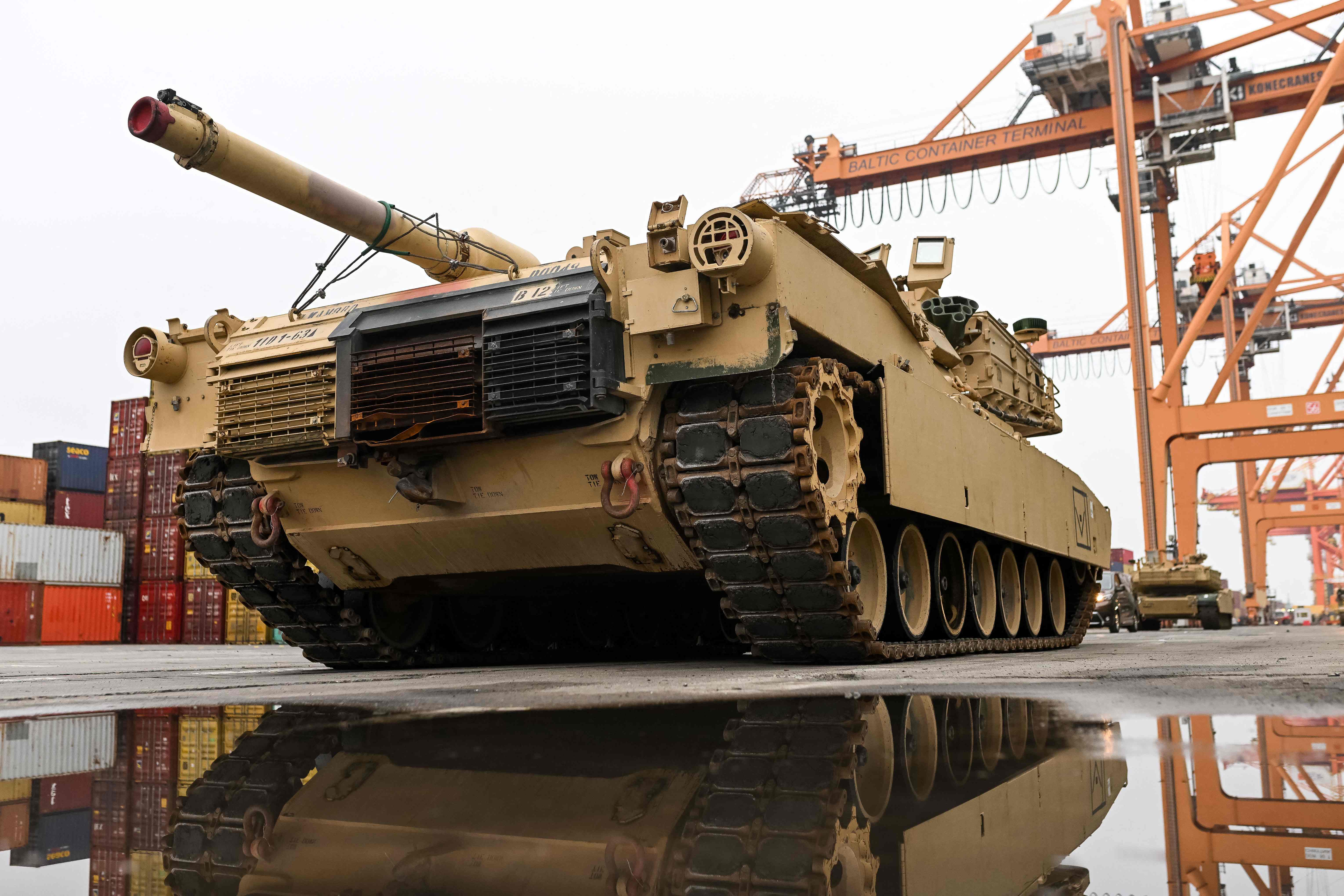 Twenty-five U.S. M1 Abrams battle tanks will be taking part in Trump’s June 14 military celebration