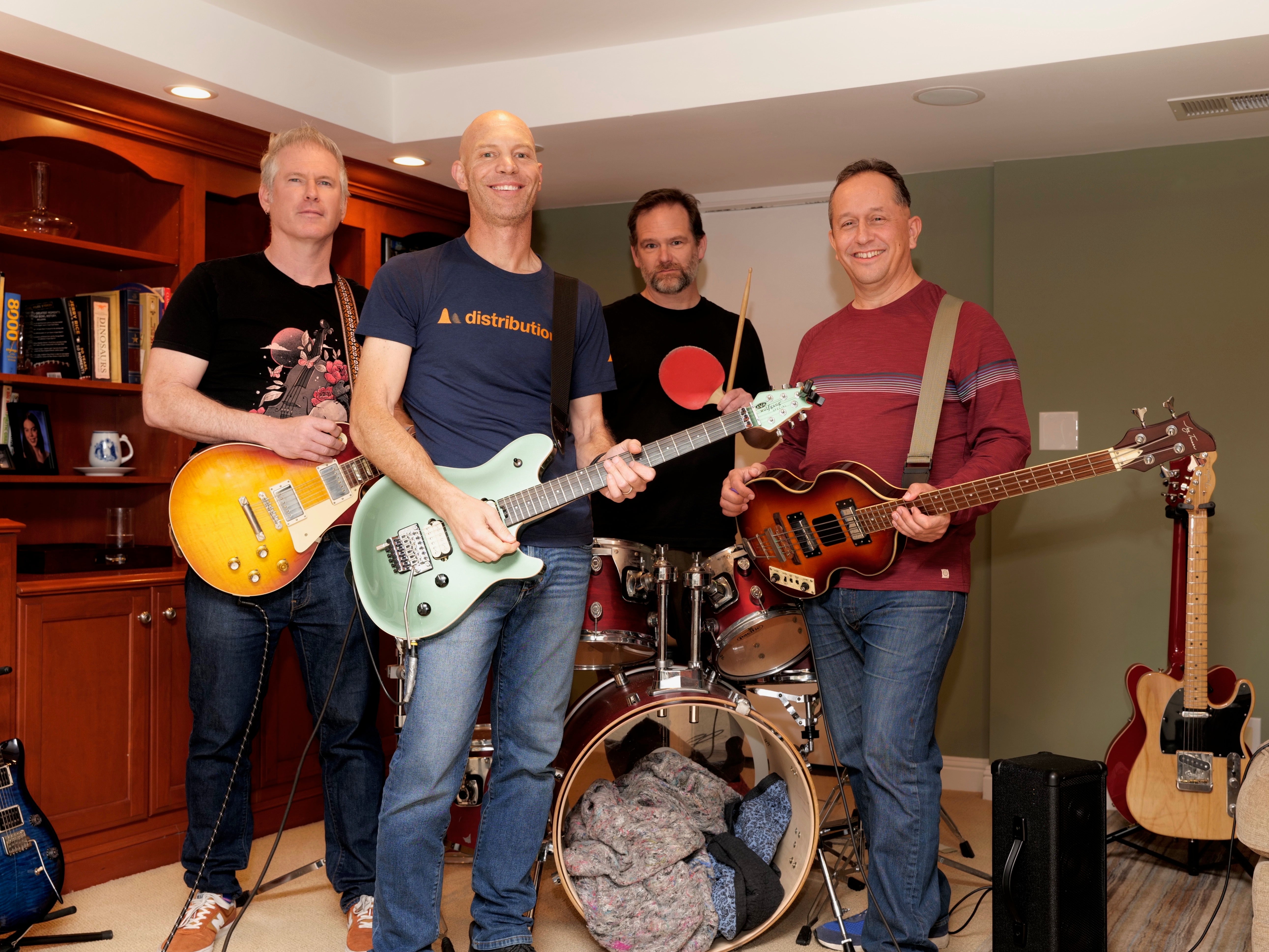 Jason recently reunited with his former band the ‘Swizzle Stix’ in California