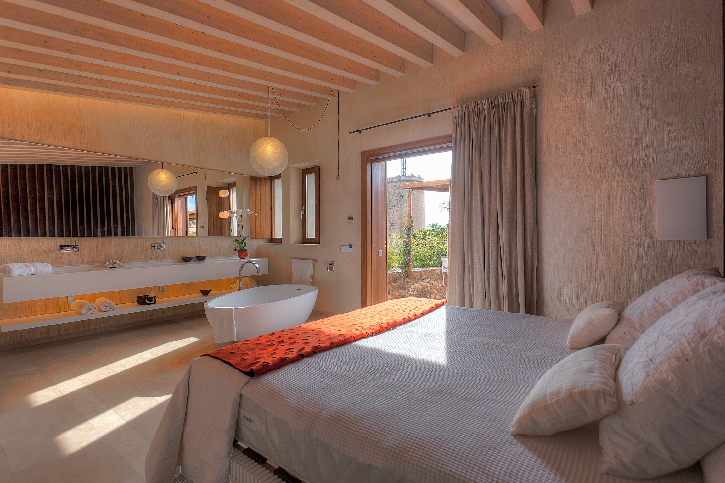 Each room at Hotel Xereca has a private entrance