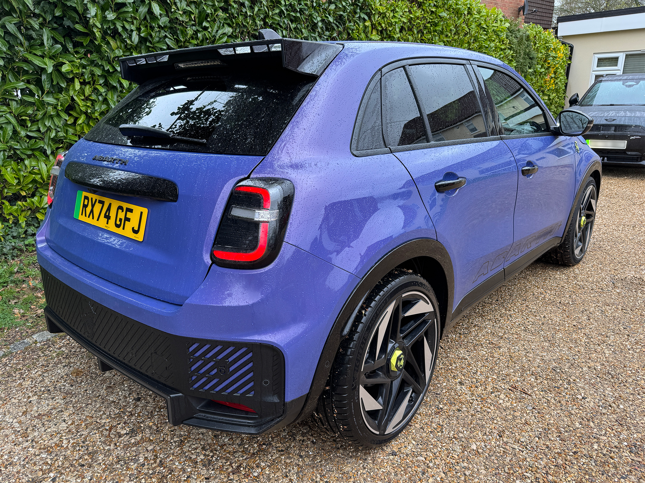 The Abarth 600e’s claimed 207 mile range is fanciful at the best of times