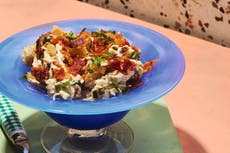Forget salad — this crunchy, creamy chicken caesar dip is the real main event