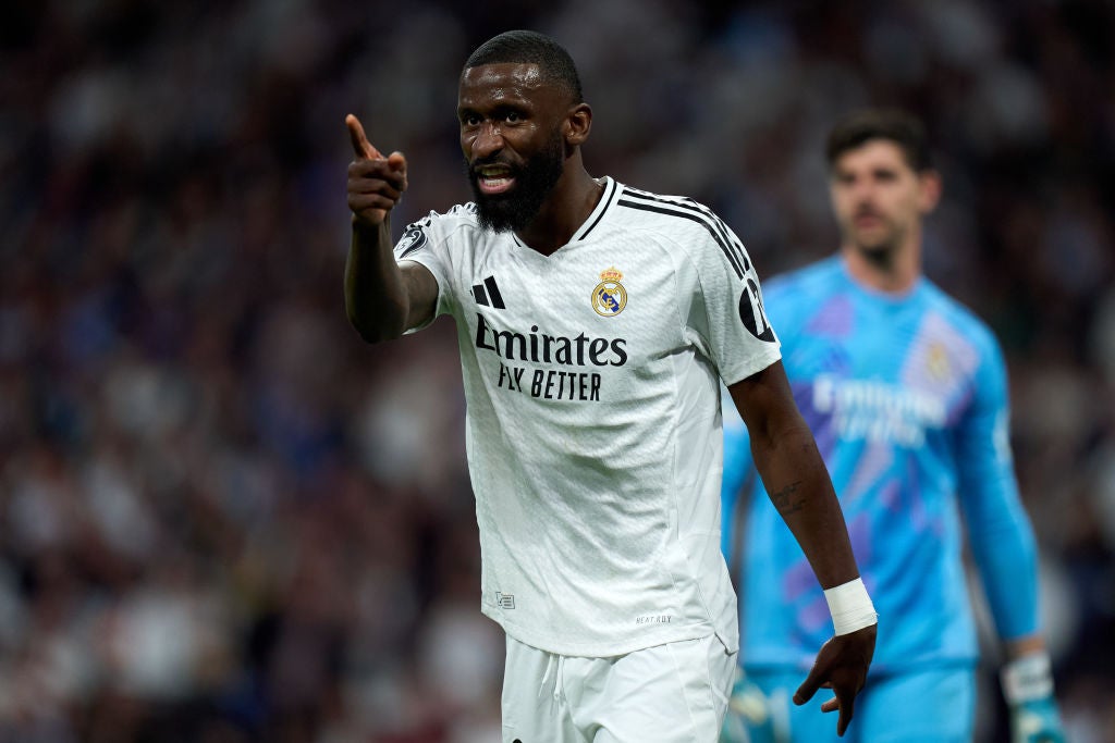 Rudiger had been substituted during extra-time in the final