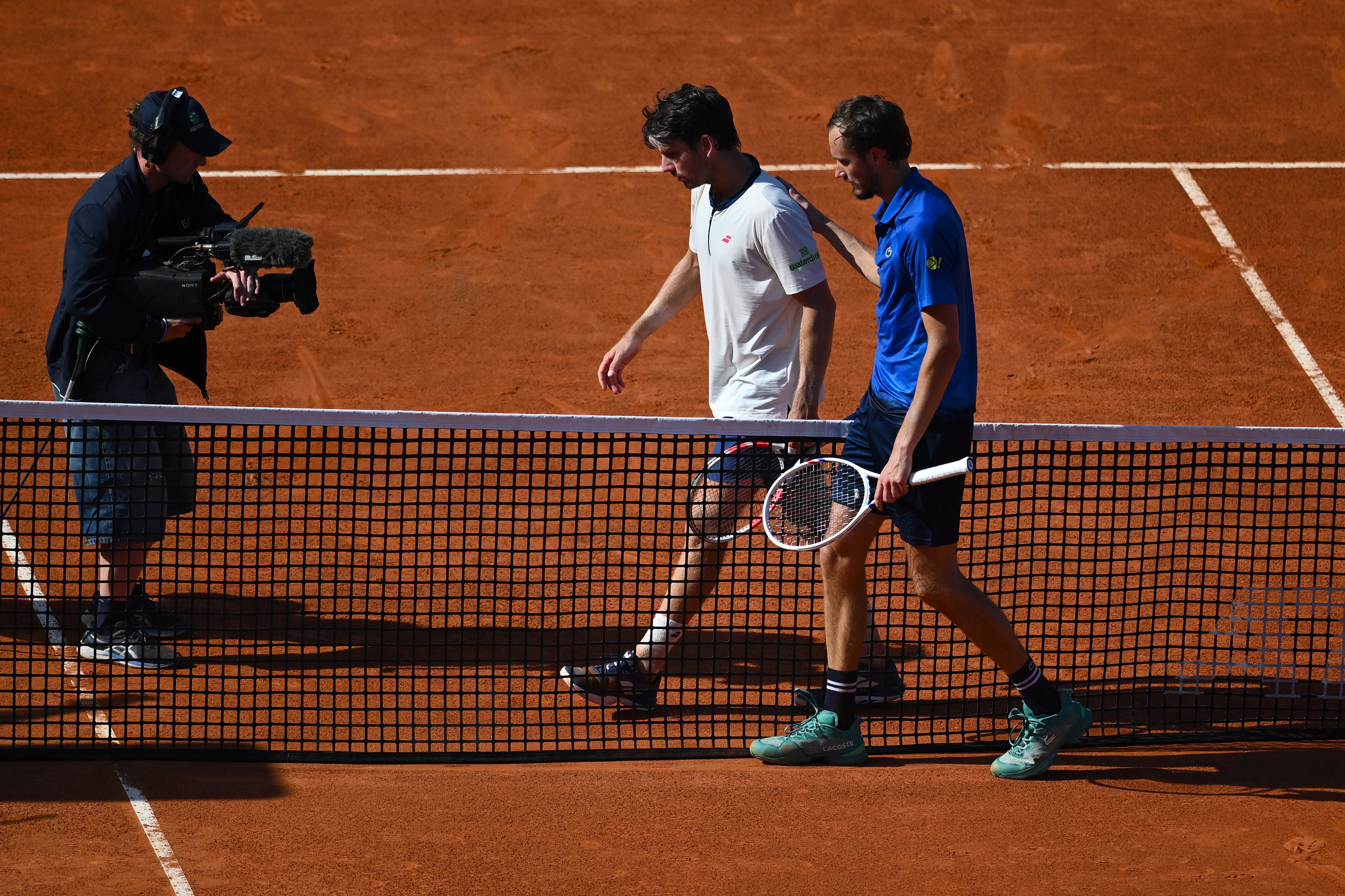 Cameron Norrie had no answers for Daniil Medvedev