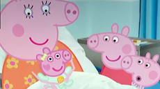 Peppa Pig is now a big sister to Evie – and it’s going to ruin her life