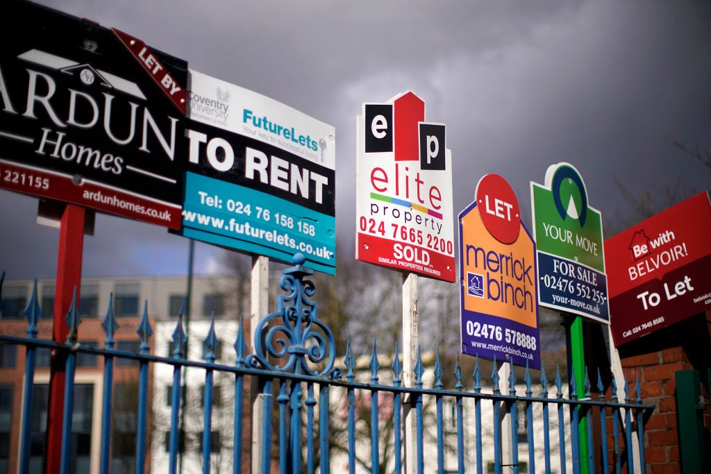 Some London boroughs are experiencing annual decreases in property prices