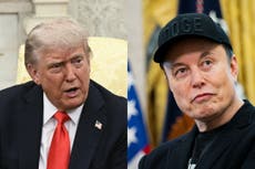 Trump-Musk feud live updates: Aides say fragile truce has been brokered but ‘future totally uncertain’