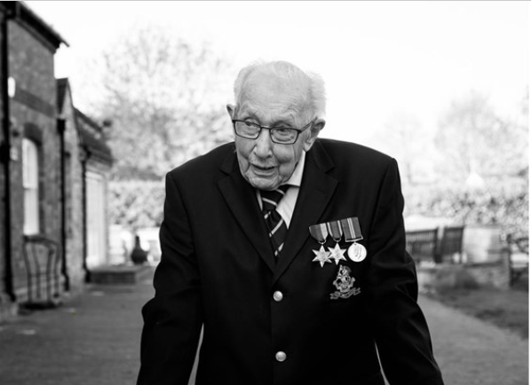 Sir Tom Moore became a ‘beacon of hope’ for Great Britain